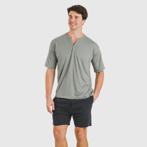 Pijama corto hombre con...