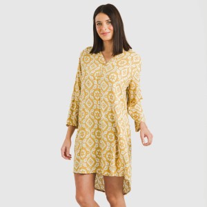 Camisola viscosa Eugenia ocre