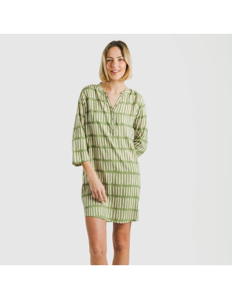 Camisola viscosa Lemonade verde cacería vestidos-y-blusones-mujer