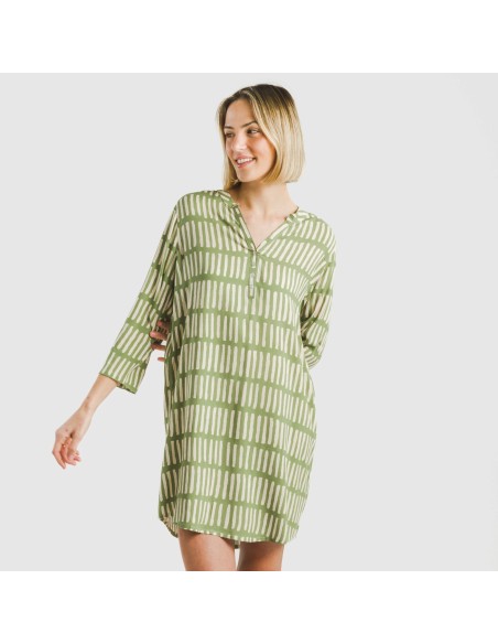 Camisola viscosa Lemonade verde cacería vestidos-y-blusones-mujer