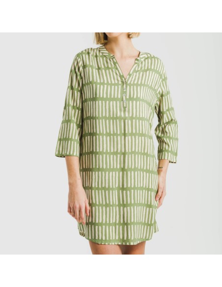 Camisola viscosa Lemonade verde cacería vestidos-y-blusones-mujer