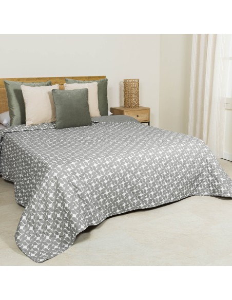 Colcha bouti Keira gris colcha-bouti