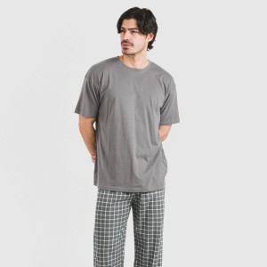 Pijama largo manga corta... 2