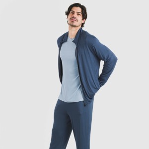 Sudadera viscosa hombre lisa 2