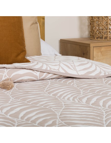 Colcha doble tela jacquard Liri topo colcha-jacquard