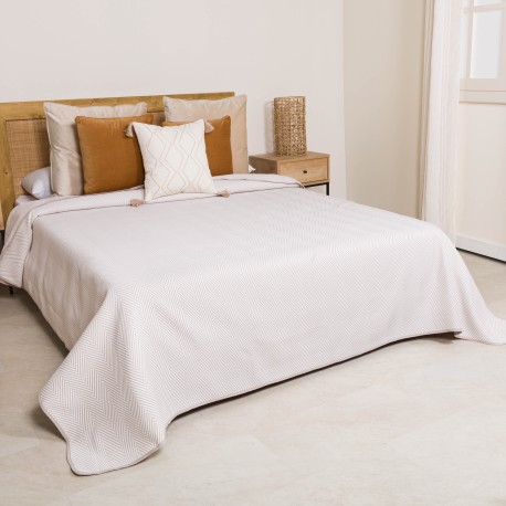 Colcha doble tela jacquard Delta topo colcha-jacquard