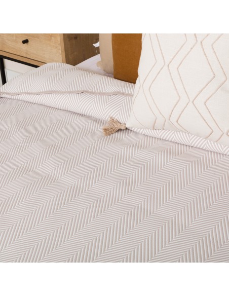 Colcha doble tela jacquard Delta topo colcha-jacquard