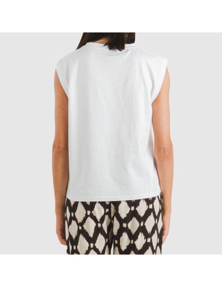 Camiseta tirantes algodón mujer lisa camisetas