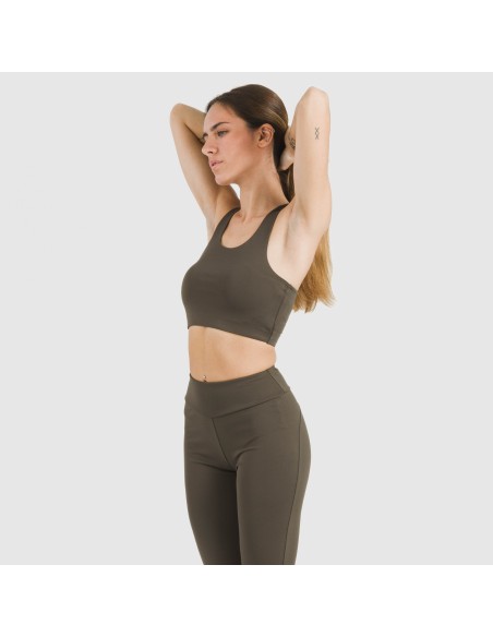 Top tirante deportivo técnico liso ropa-deporte-mujer