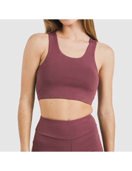 Top tirante deportivo técnico liso ropa-deporte-mujer