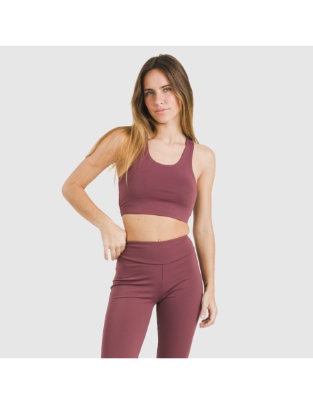 Top tirante deportivo técnico liso ropa-deporte-mujer