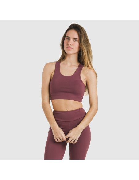 Top tirante deportivo técnico liso ropa-deporte-mujer