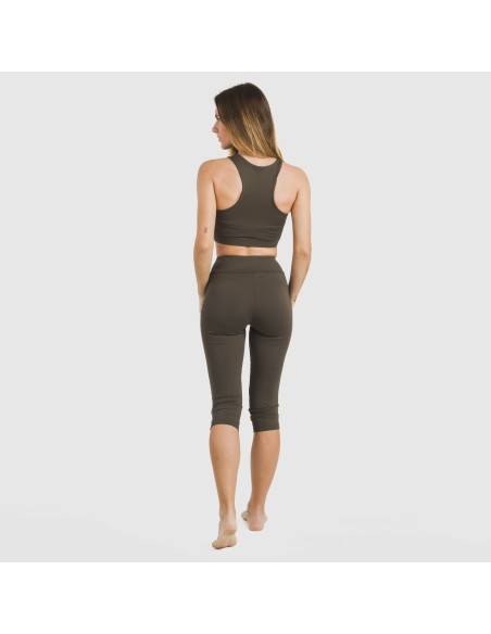 Legging midi deportivo tecnico liso ropa-deporte-mujer