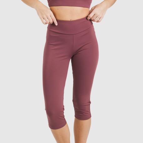Legging midi deportivo tecnico liso ropa-deporte-mujer