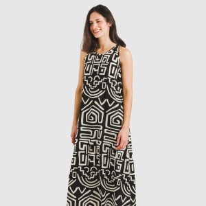 Vestido largo tirantes...