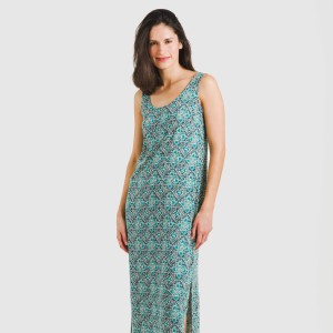 Vestido largo tirantes...