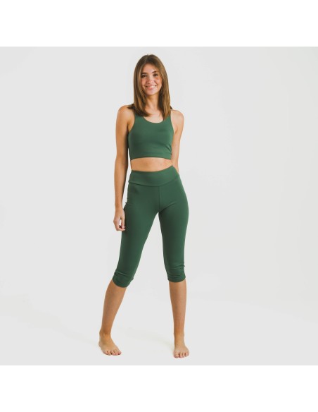 Legging midi deportivo tecnico liso ropa-deporte-mujer