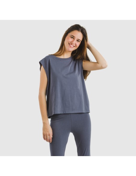 Camiseta tirantes algodón mujer lisa camisetas