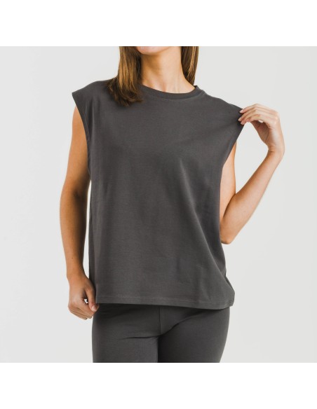 Camiseta tirantes algodón mujer lisa camisetas