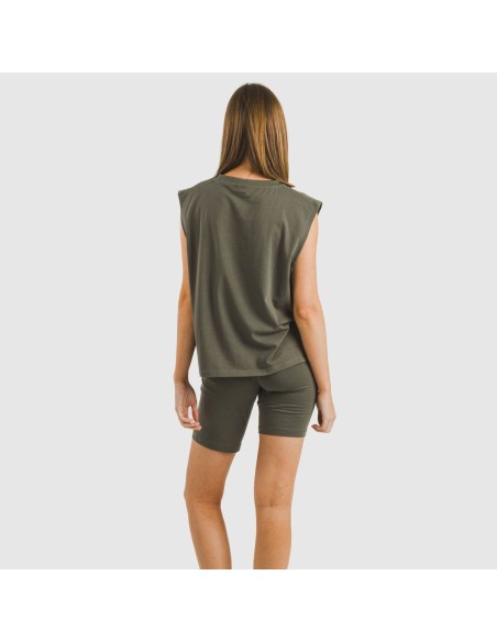 Camiseta tirantes algodón mujer lisa camisetas
