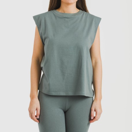 Camiseta tirantes algodón mujer lisa camisetas