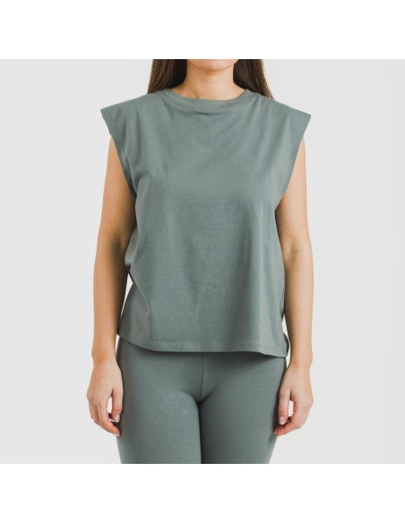Camiseta tirantes algodón mujer lisa camisetas