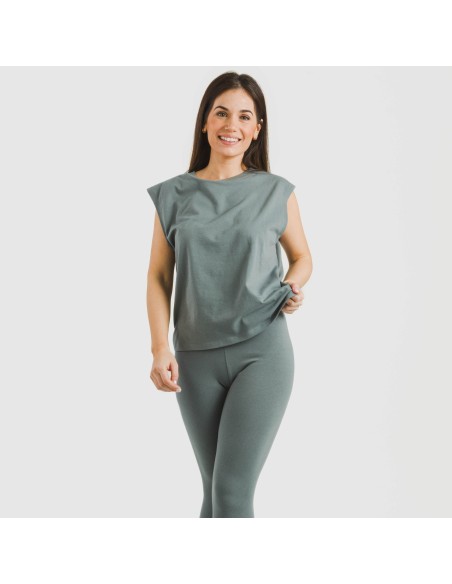 Camiseta tirantes algodón mujer lisa camisetas