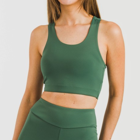 Top tirante deportivo técnico liso ropa-deporte-mujer