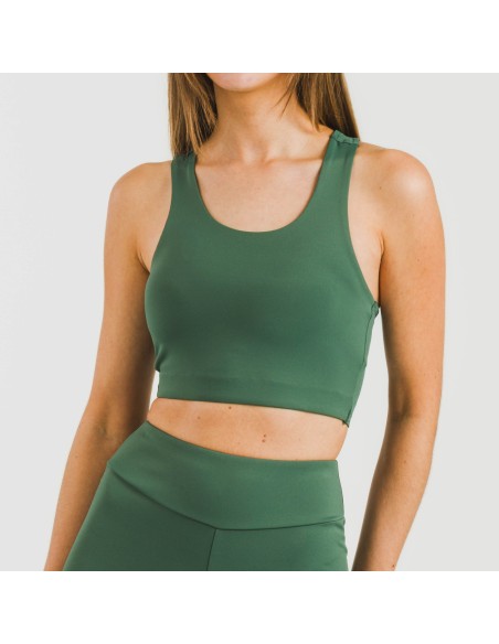 Top tirante deportivo técnico liso ropa-deporte-mujer