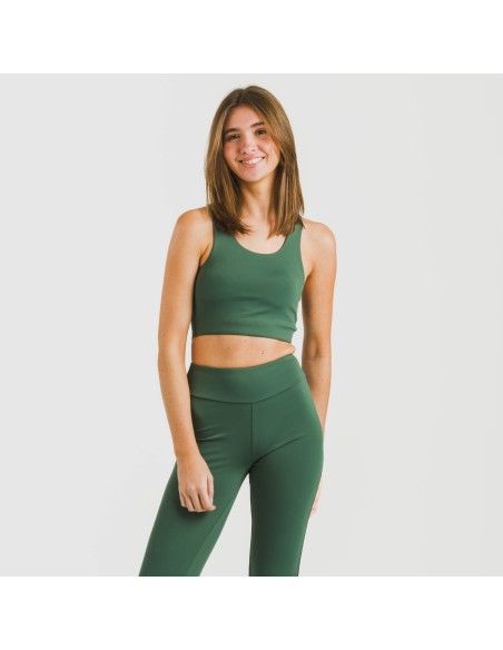 Top tirante deportivo técnico liso ropa-deporte-mujer