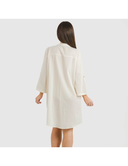 Camisola algodón lisa vestidos-y-blusones-mujer