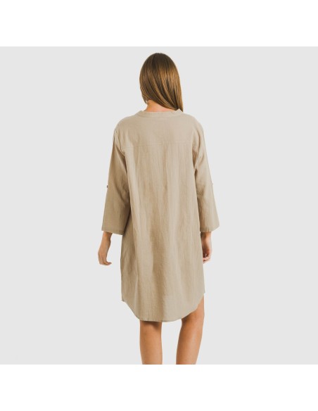 Camisola algodón lisa vestidos-y-blusones-mujer