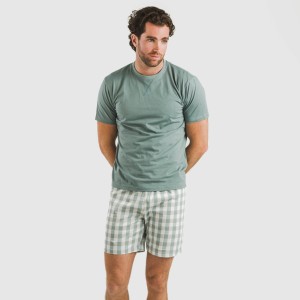 Pijama corto algodón hombre... 2