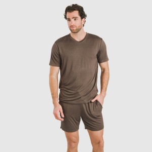 Pijama corto viscosa hombre...
