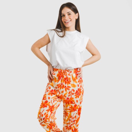 Pantalón viscosa Rando caldera pantalones-comodos-mujer