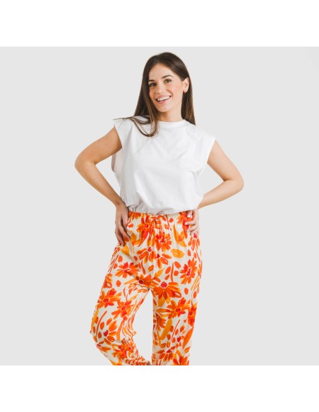 Pantalón viscosa Rando caldera pantalones-comodos-mujer