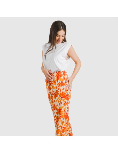 Pantalón viscosa Rando caldera pantalones-comodos-mujer