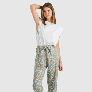 Pantalón viscosa Venus agua...