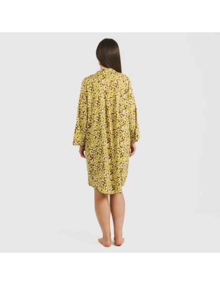 Camisola viscosa Milina verde lima vestidos-y-blusones-mujer