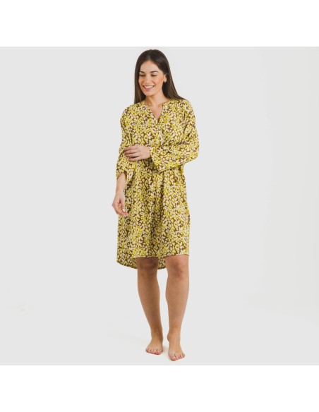Camisola viscosa Milina verde lima vestidos-y-blusones-mujer