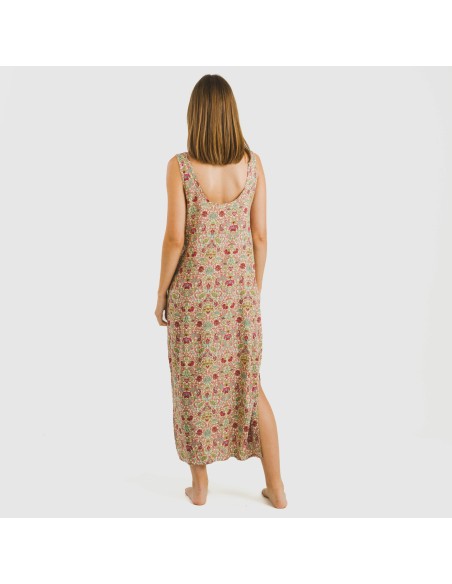 Vestido largo tirantes viscosa Jessica vestidos-y-blusones-mujer