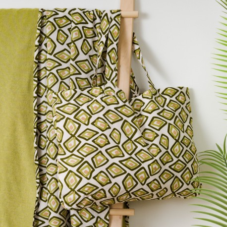 Pack Toalla Pareo + Bolso Liuvia verde caceria playa