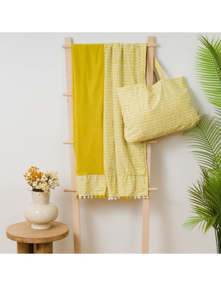 Pack Toalla Pareo + Bolso Clau lima playa