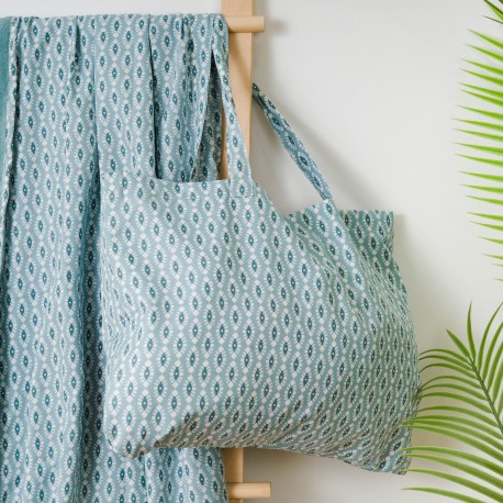 Pack Toalla Pareo + Bolso Walia agua marina playa