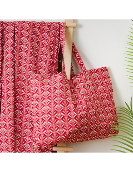 Pack Toalla Pareo + Bolso Eloina marsala playa