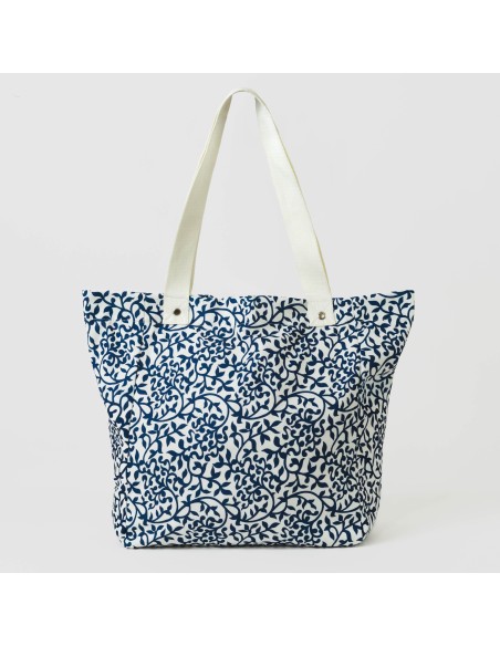 Bolsa loneta Aladero azul bolsos