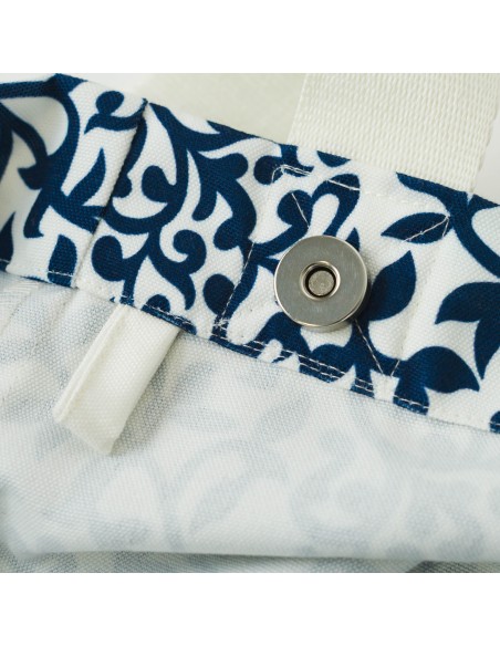 Bolsa loneta Aladero azul bolsos