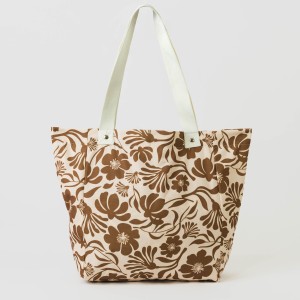 Bolsa loneta Alexis marrón