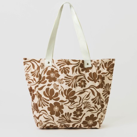 Bolsa loneta Alexis marrón bolsos