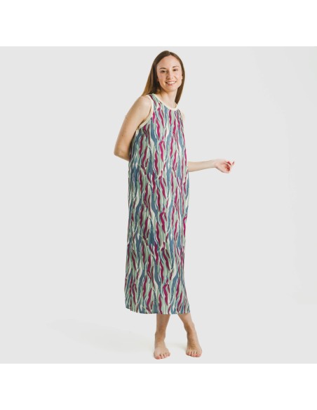 Vestido largo tirantes satén Farell vestidos-y-blusones-mujer